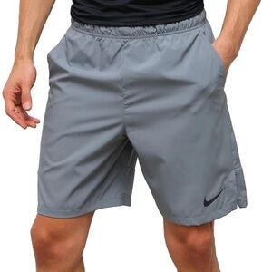 Nike Flex Mens Woven Training Shorts XL Gray